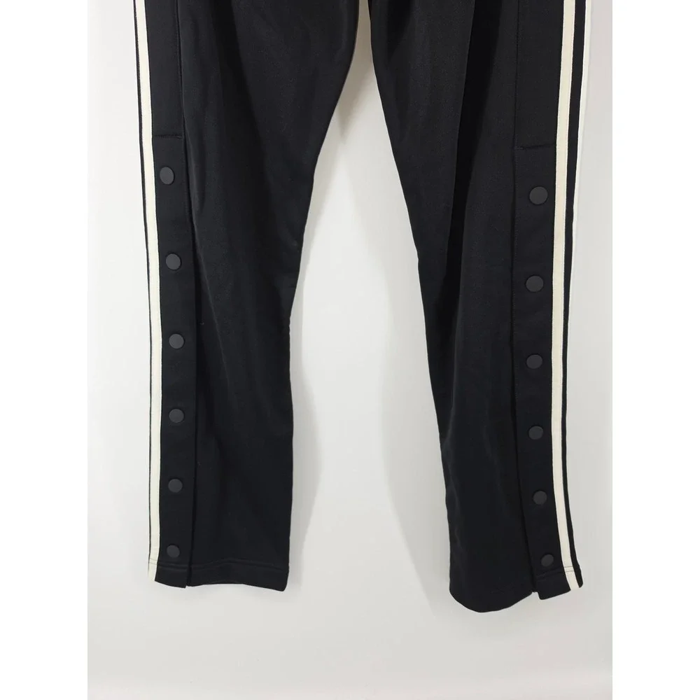 Adidas McDonalds All American Games Track Pants Black White Stripes Mens Small
